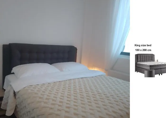 Dejlig Lejlighed I Havn With King Size Bed Hotel *